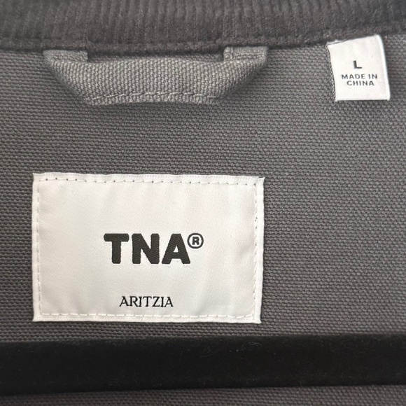 TNA Barnett Lightweight Chore Jacket - Coal Grey - Picture 2 of 3